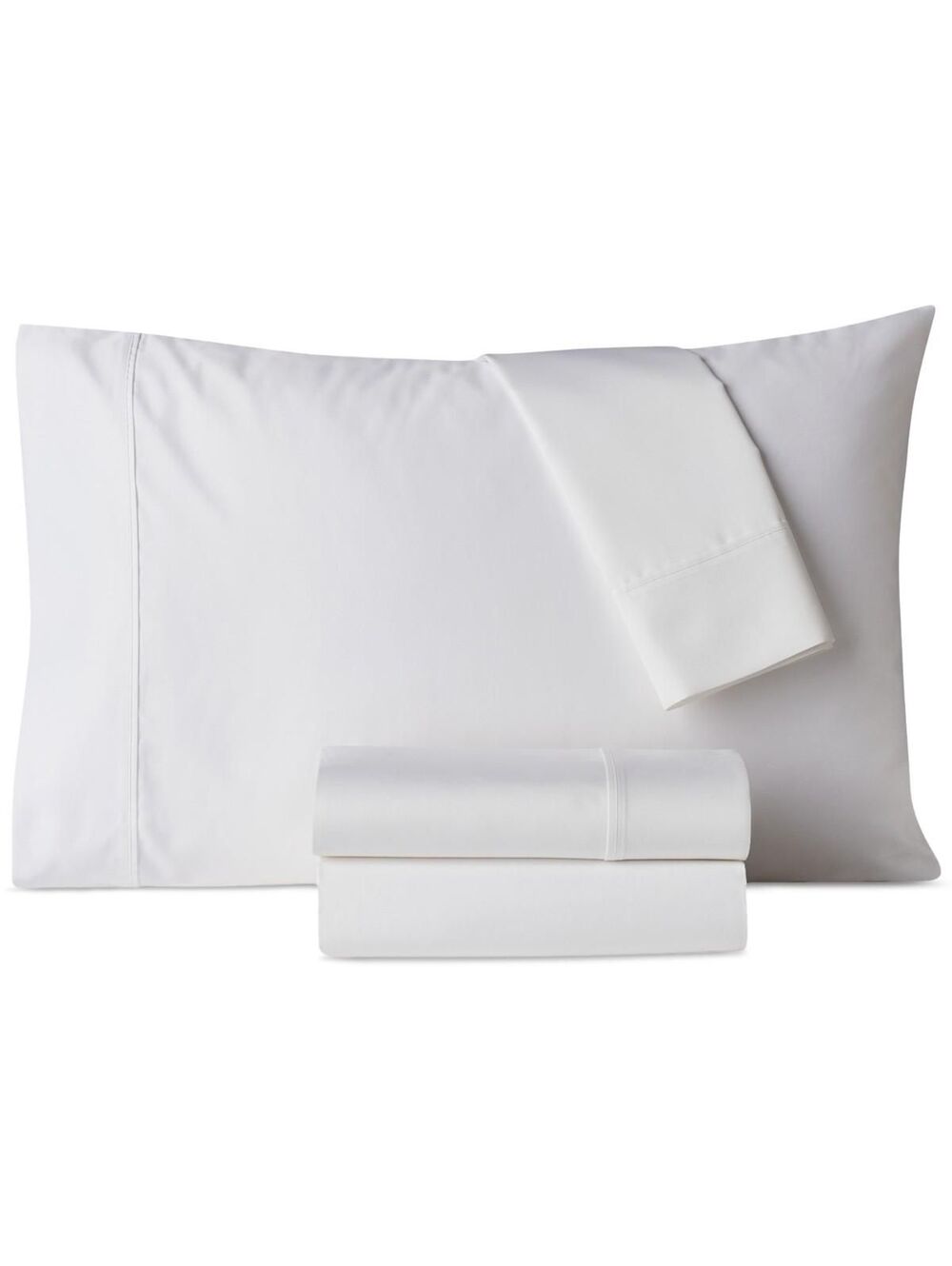 #27 Heritage Home 800-Thread Count Cotton-Blend 4-Pc. Sheet Set, Full - White